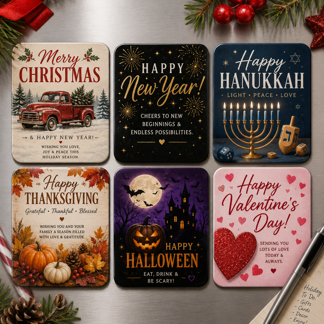 Holiday Magnets