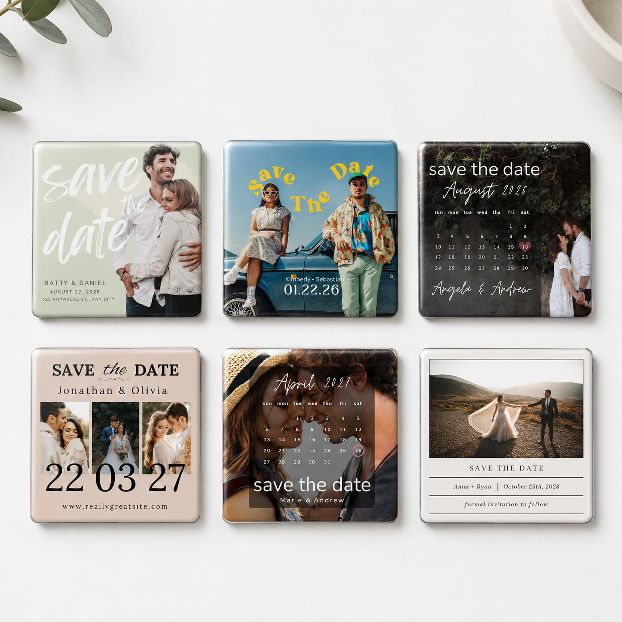 Save the Date Magnets