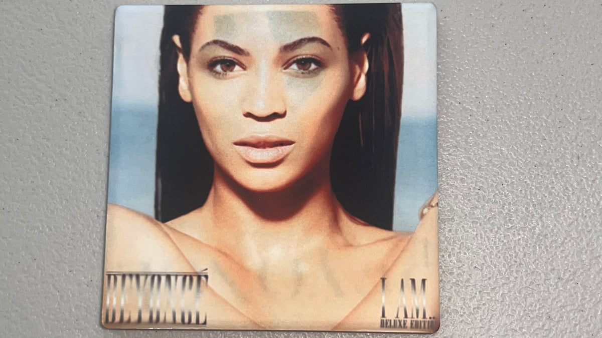 Beyonce I Am Sasha Fierce Vinyl Cover Coaster