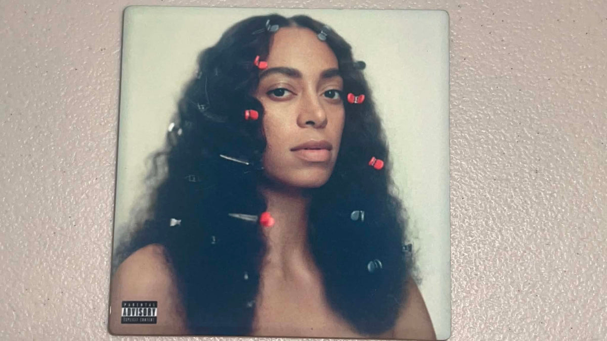 Solange A Seat at the Table Vinyl Cover Coaster