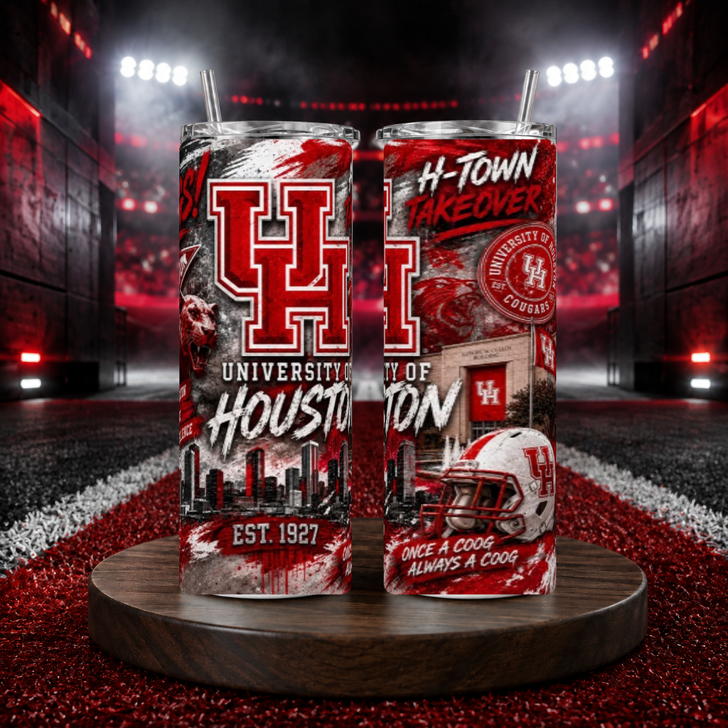 University of Houston 20oz Skinny Tumbler