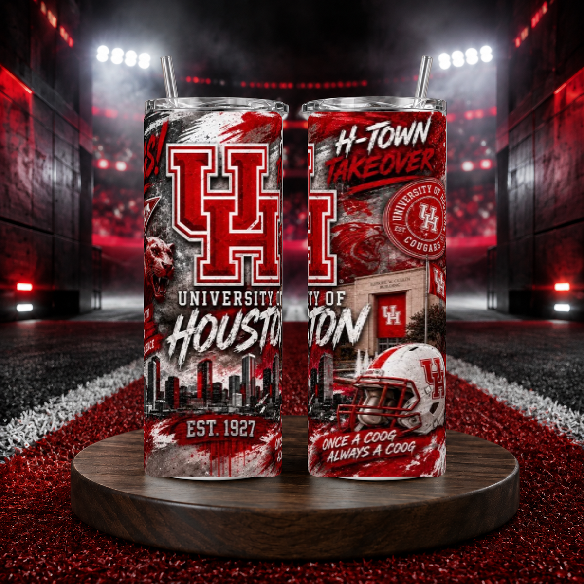 University of Houston 20oz Skinny Tumbler