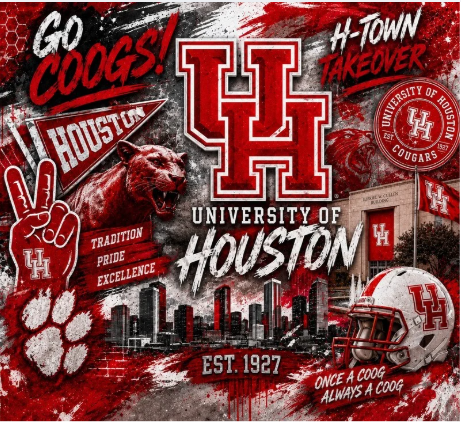 University of Houston 20oz Skinny Tumbler