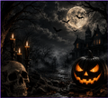 Moonlit Graveyard 20oz Skinny Tumbler