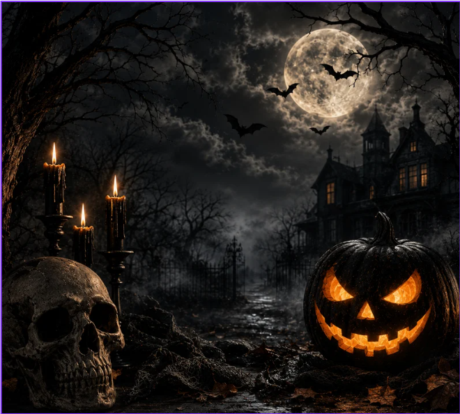 Moonlit Graveyard 20oz Skinny Tumbler