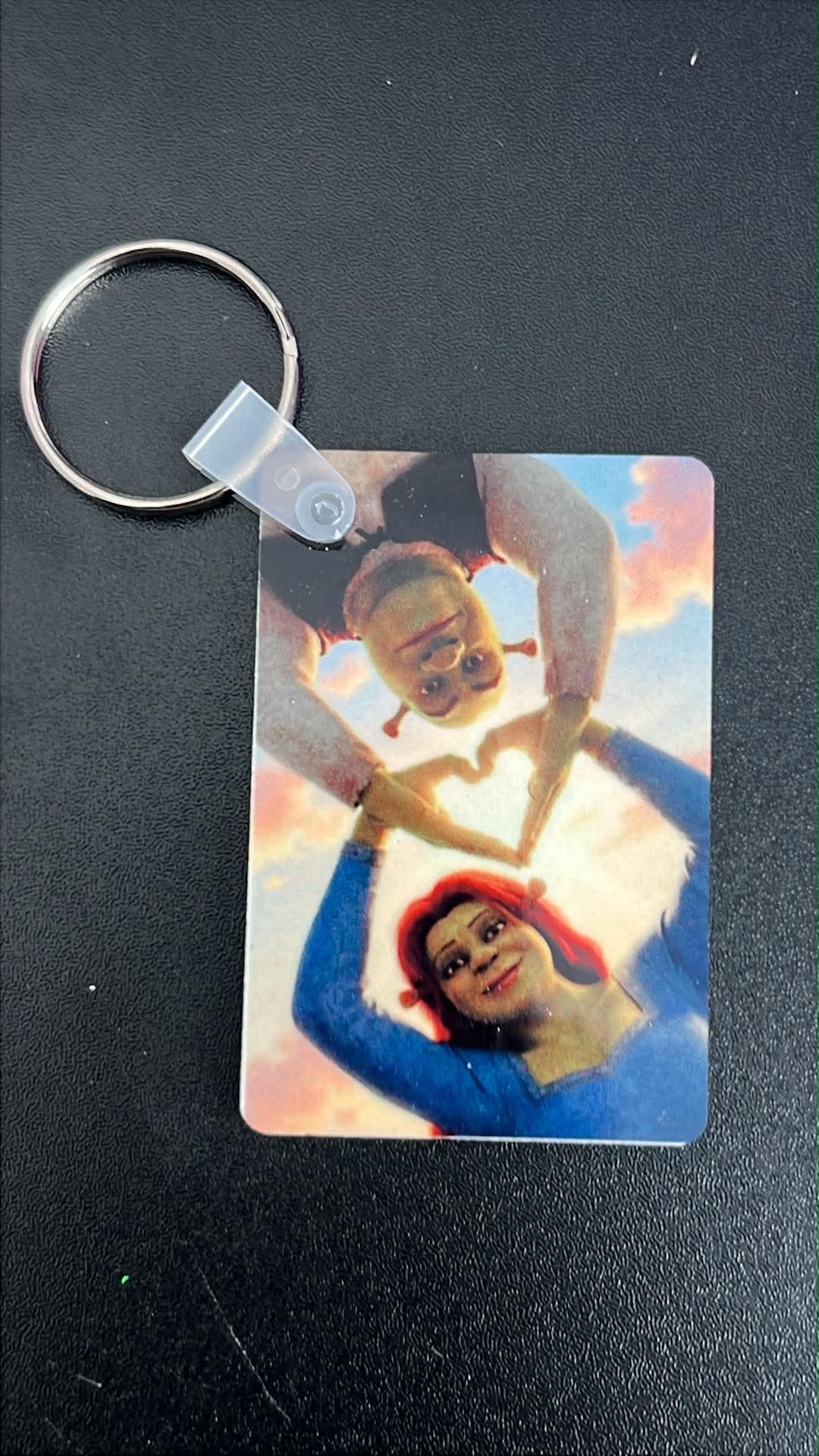 Shrek & Fiona Keychain