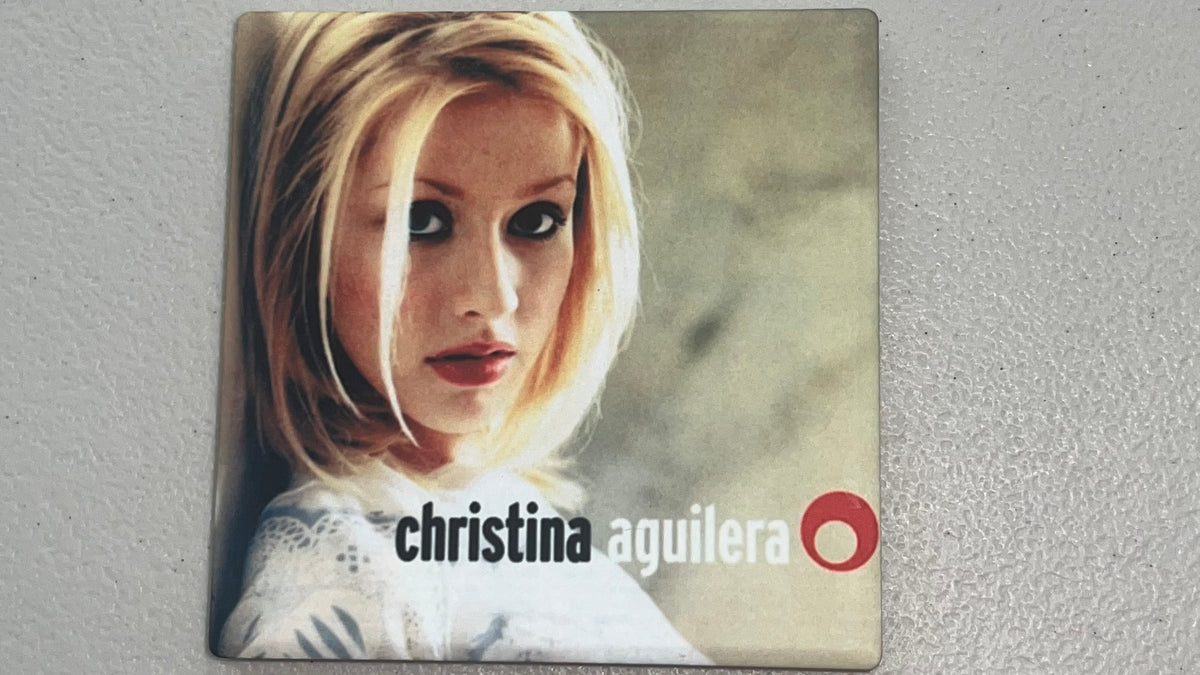 Christina Aguilera Self Titled Vinyl Cover Coaster
