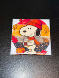 Snoopy Retro Coffee Magnet