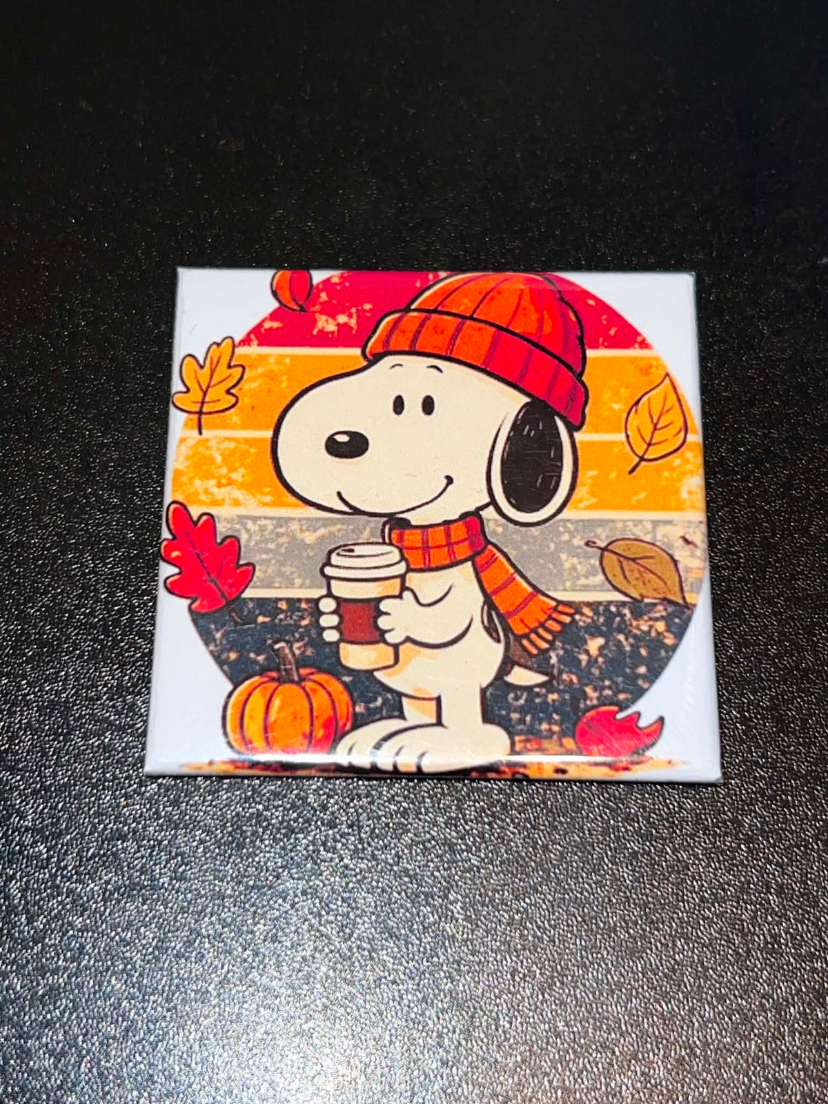 Snoopy Retro Coffee Magnet