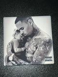 Chris Brown Royalty Vinyl Cover Coaster