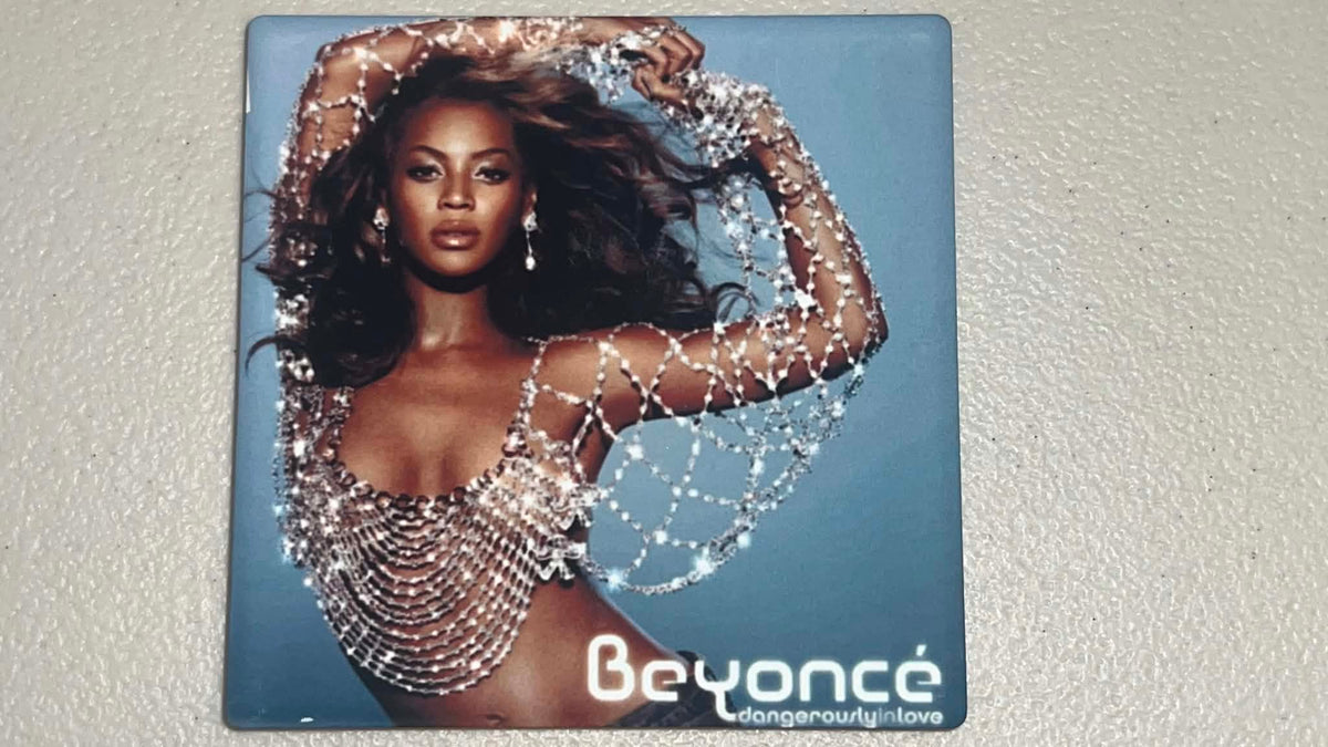 Beyonce Dangerously in Love Vinyl Cover Coaster