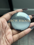 New Moon 2 inch Button