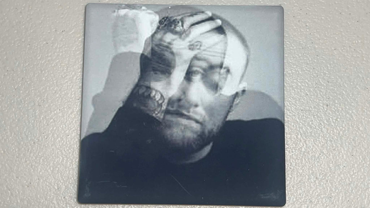Mac Miller Macadelic Vinyl Cover Coaster