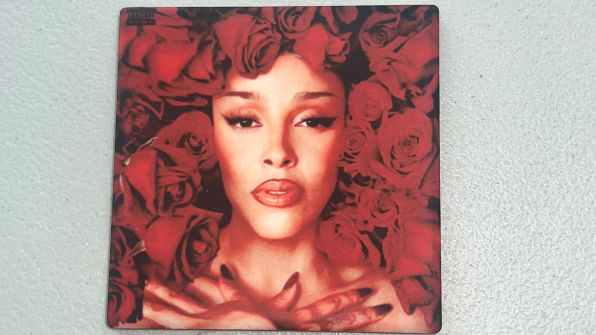Doja Cat Amala Vinyl Cover Coaster