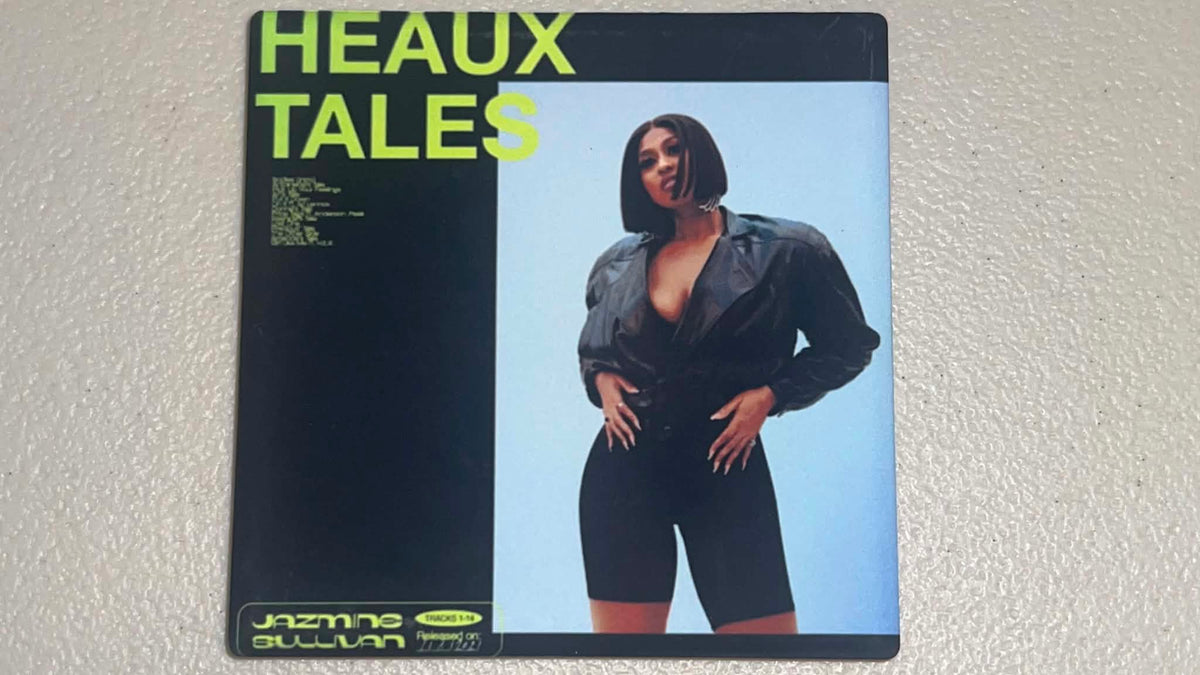 Jazmine Sullivan Heaux Tales Vinyl Cover Coaster
