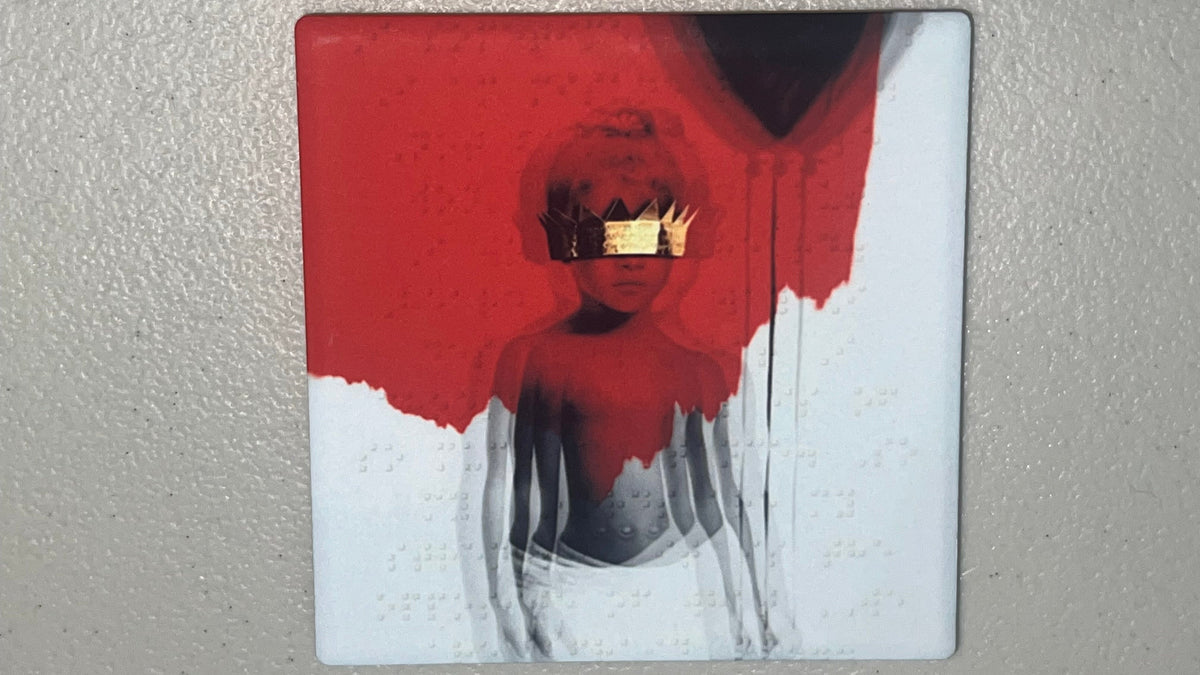 Rihanna Anti Vinyl Cover Coaster