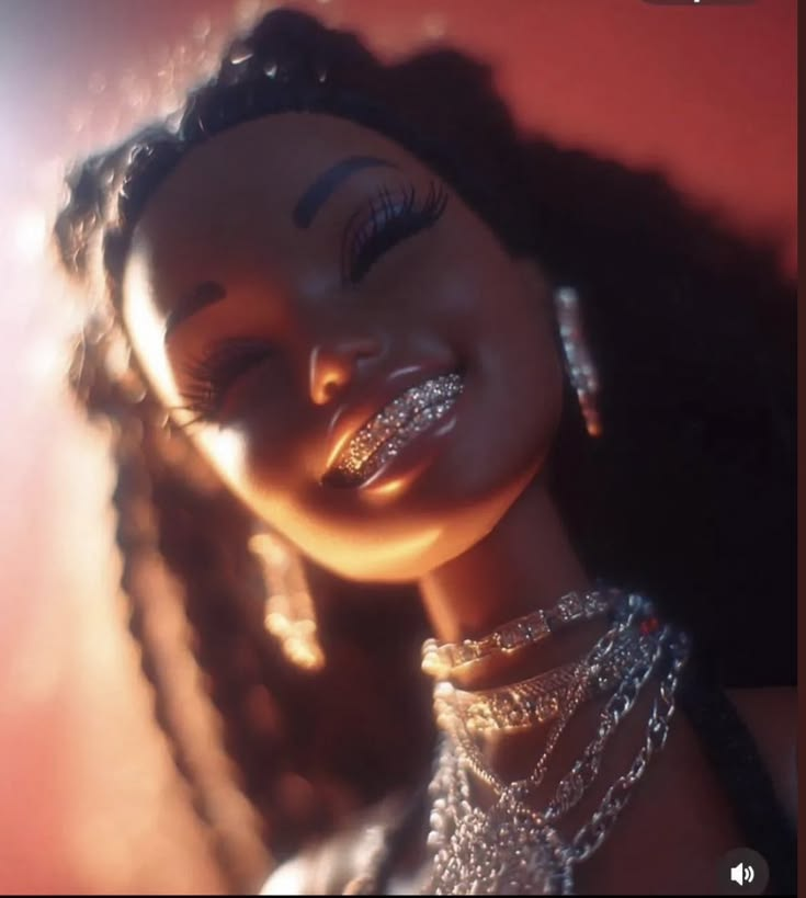 Grillz Barbie Magnet