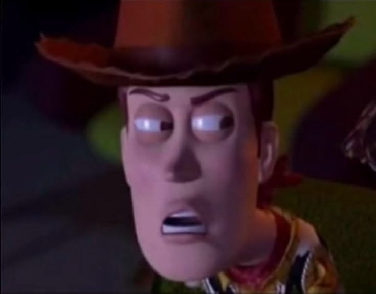 Woody WTF Magnet