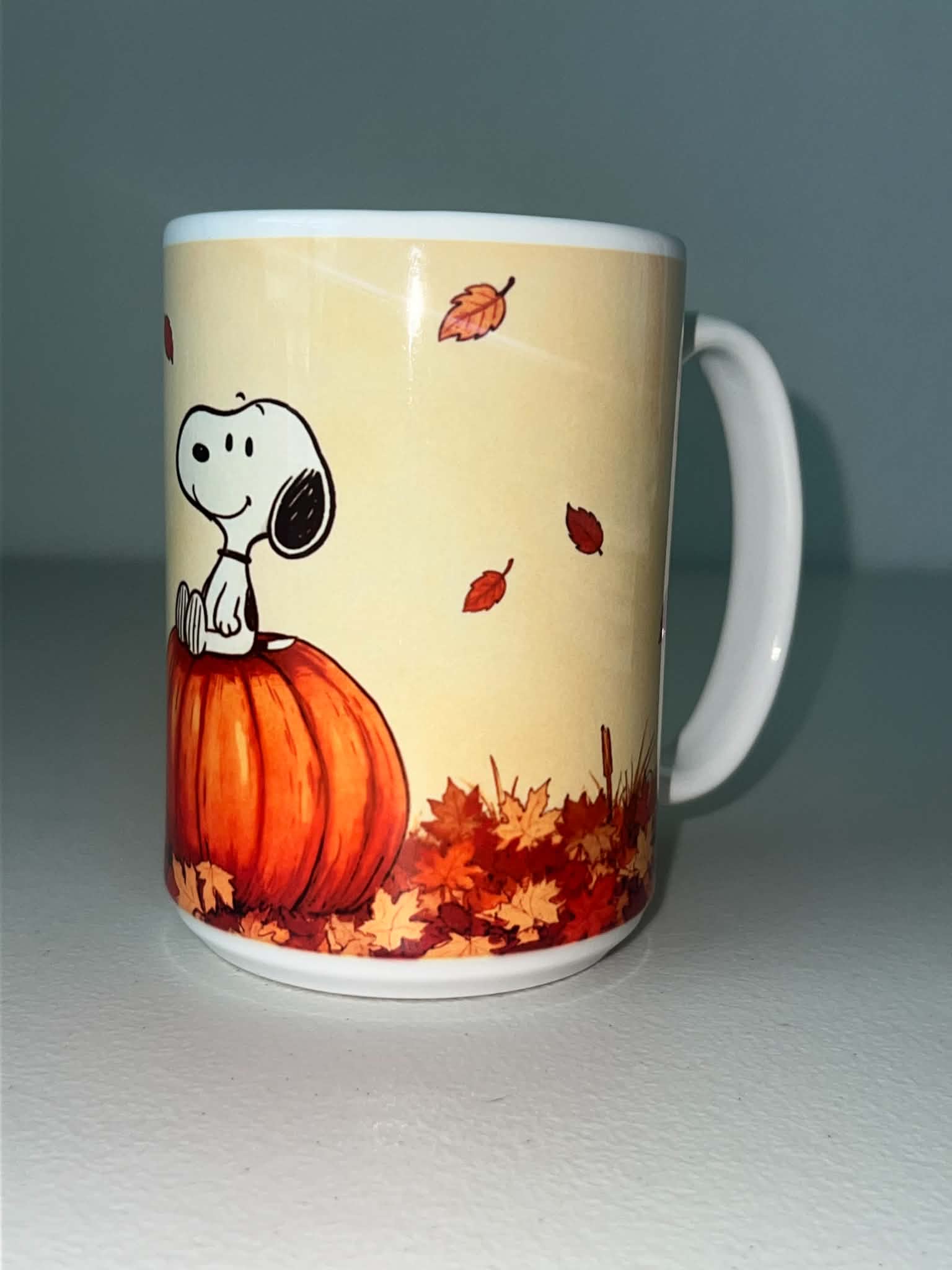 Snoopy Fall Pumpkin Mug