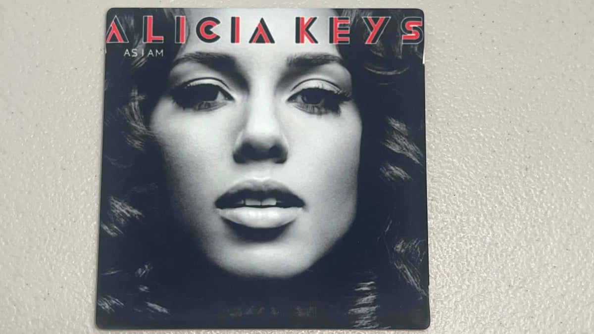Alicia Keys As I Am Vinyl Cover Coaster