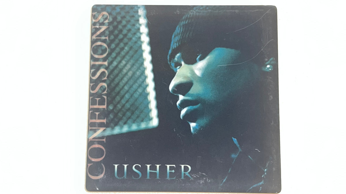 Usher Confessions Vinyl Cover Coaster