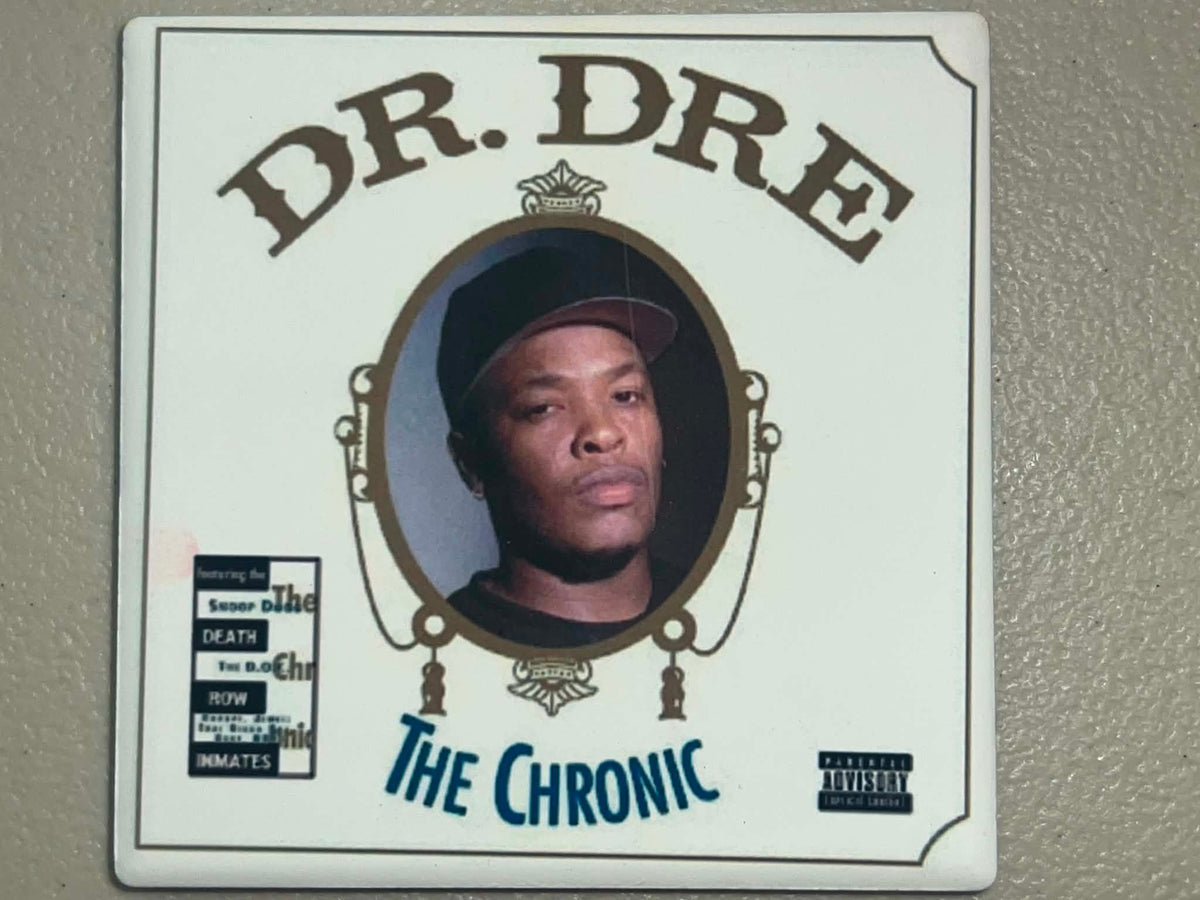 Dr. Dre The Chronic Vinyl Cover Coaster