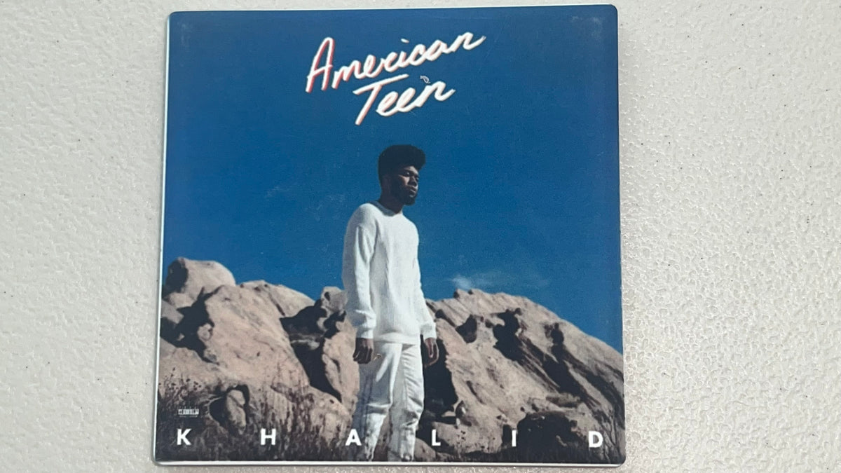 Khalid American Teen Vinyl Cover Coaster