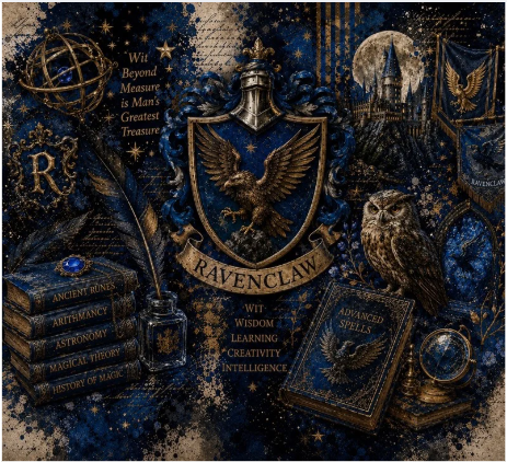 Harry Potter Ravenclaw House 20oz Skinny Tumbler