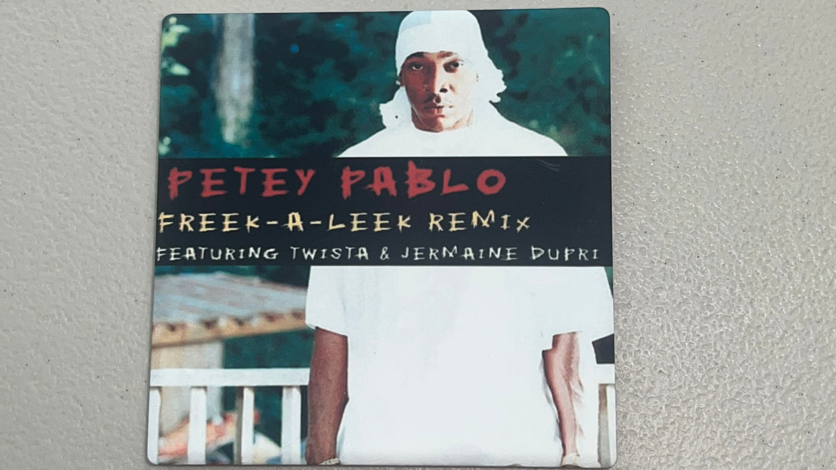 Petey Pablo Freek-A-Leek Remix Vinyl Cover Coaster