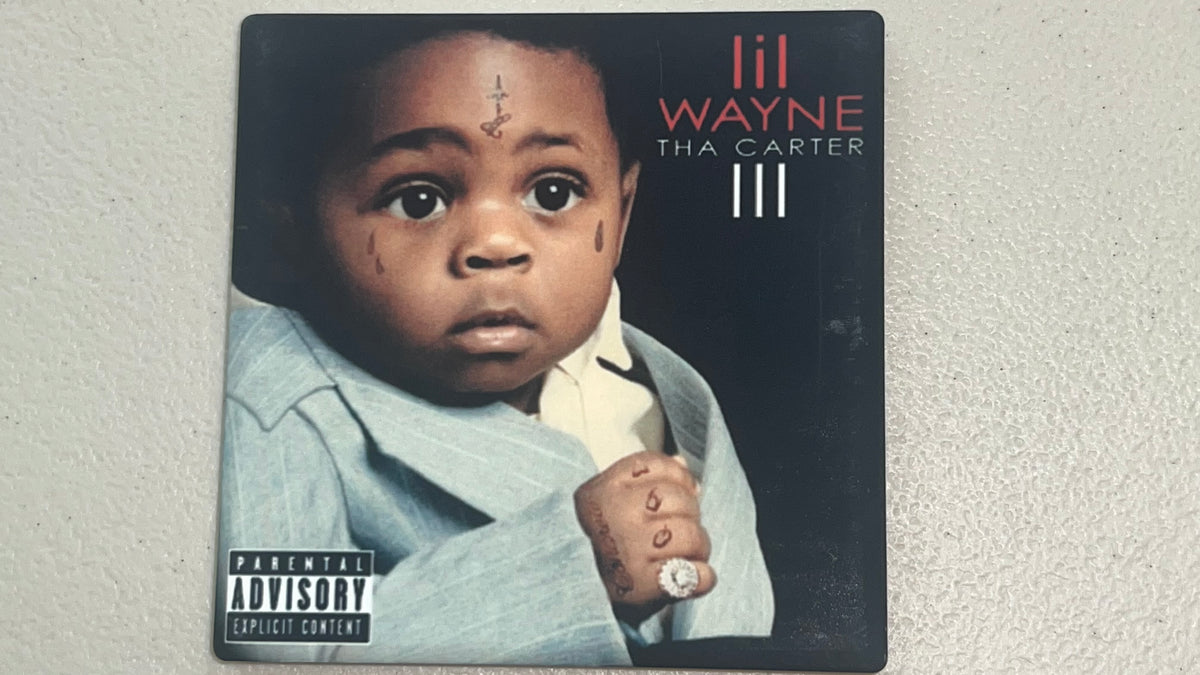 Lil Wayne Tha Carter III Vinyl Cover Coaster