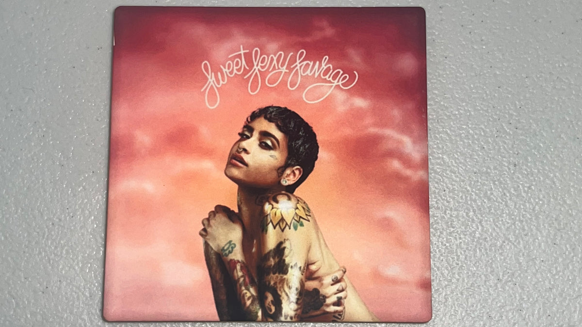Kehlani SweetSexySavage Vinyl Cover Coaster