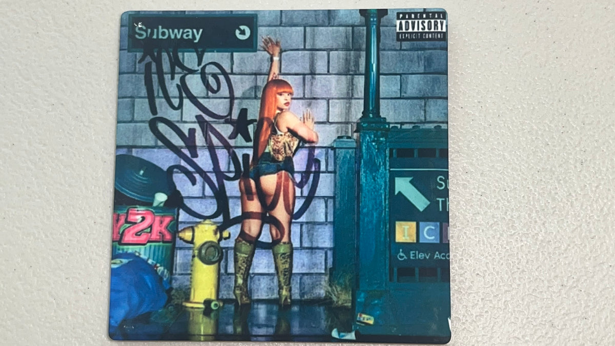 Ice Spice Y2K Vinyl Cover Coaster
