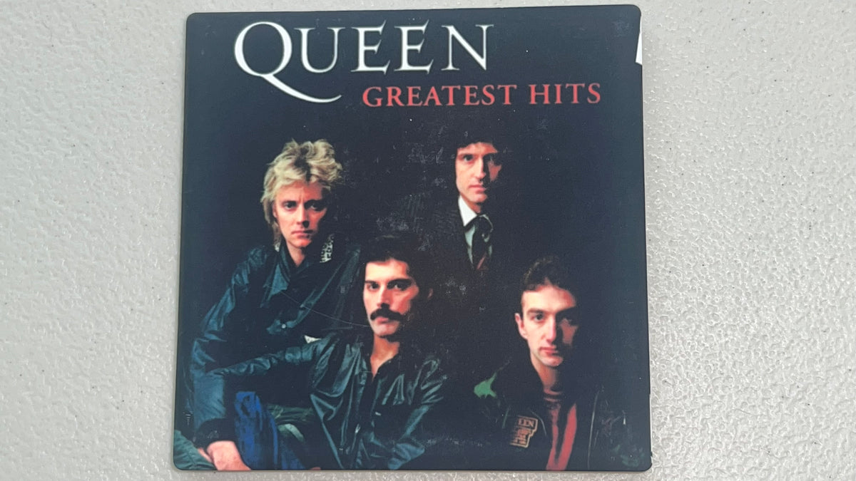 Queen Greatest Hits Vinyl Cover Coaster