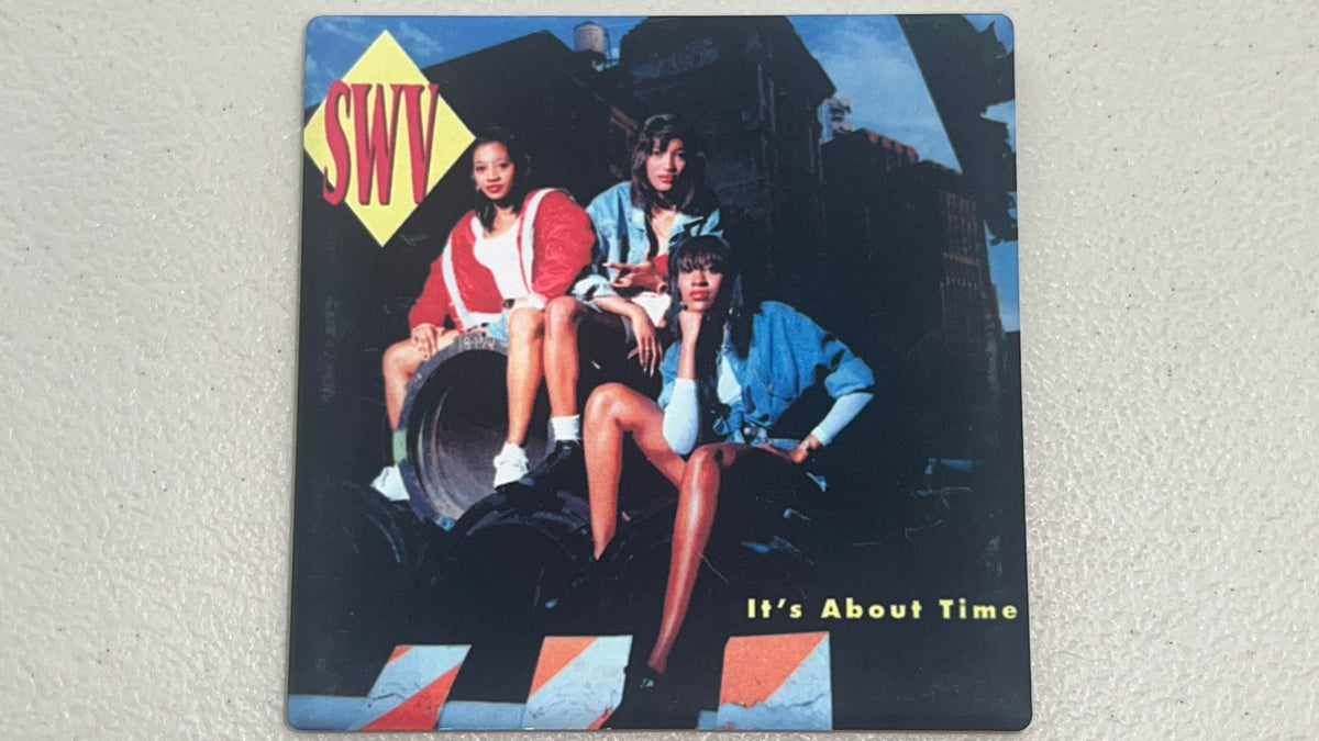 SWV It's About Time Vinyl Cover Coaster