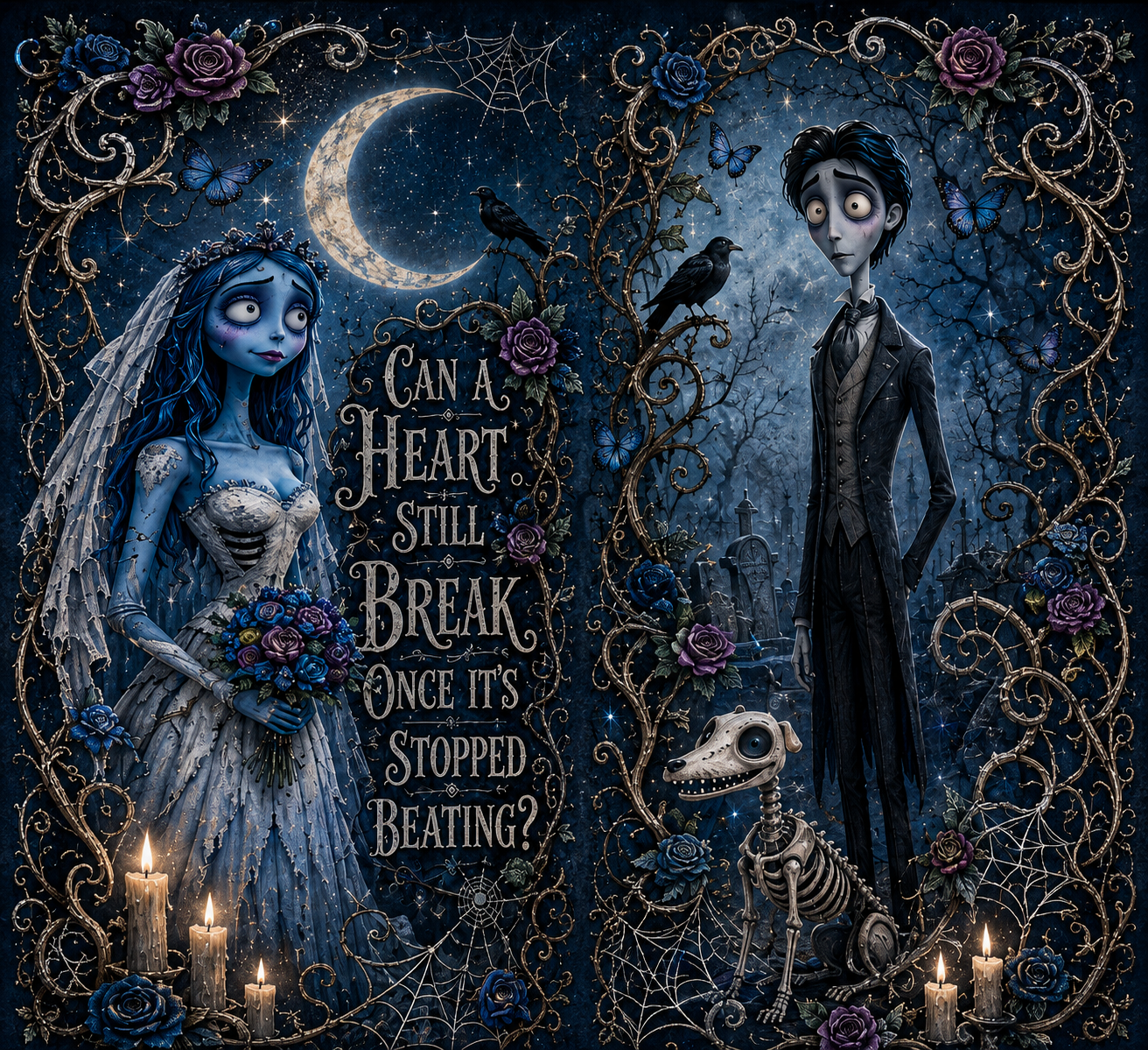 Corpse Bride 1 20oz Skinny Tumbler