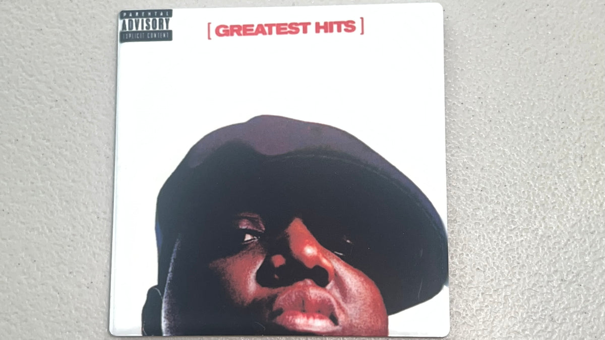 The Notorious B.I.G. Greatest Hits Vinyl Cover Coaster