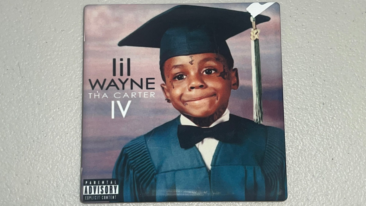 Lil Wayne Tha Carter IV Vinyl Cover Coaster