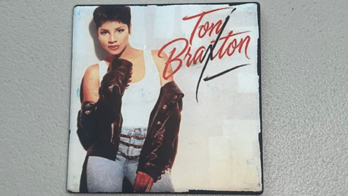 Toni Braxton Toni Braxton Vinyl Cover Coaster