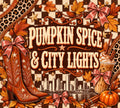 Pumpkin Spice & City Lights 20oz Skinny Tumbler