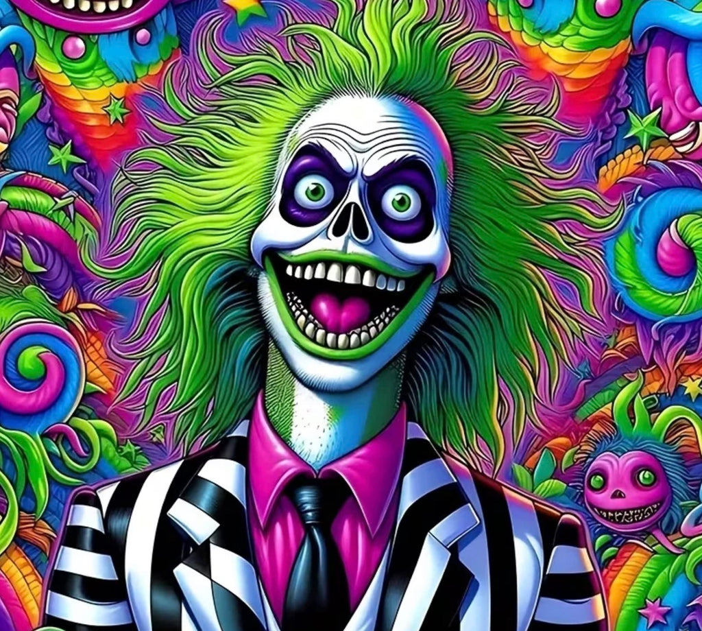 Beetlejuice Neon 20oz Skinny Tumbler