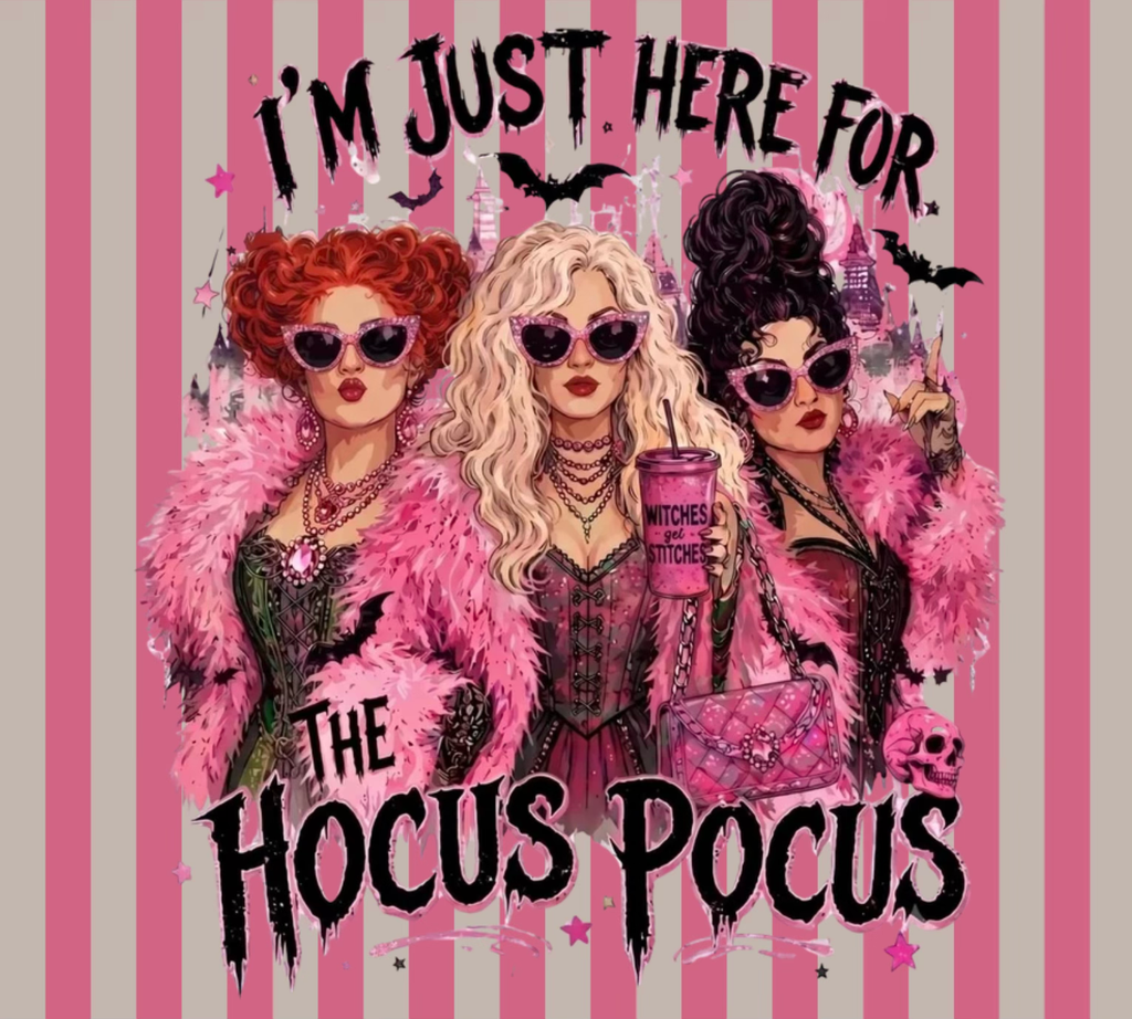Here for the Hocus Pocus 20oz Skinny Tumbler