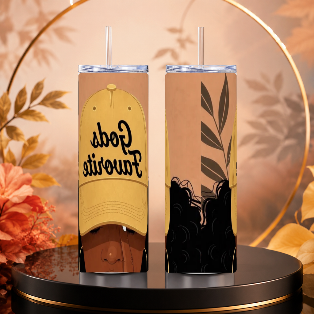 God's Favorite 20oz Skinny Tumbler