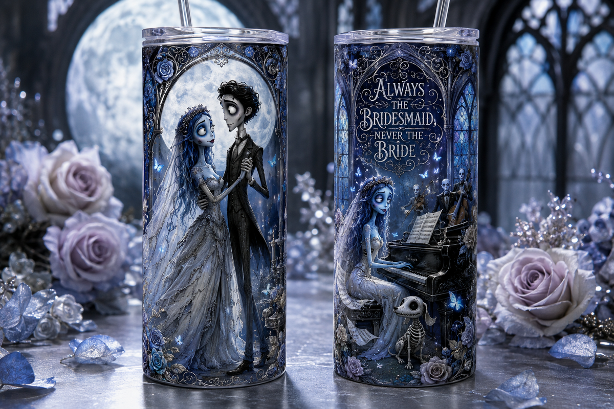 Corpse Bride 2 20oz Skinny Tumbler