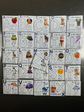 ABC & 123 Tracing Magnet Set, Full Alphabet
