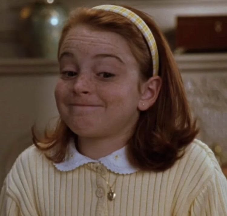 Parent Trap smirk magnet