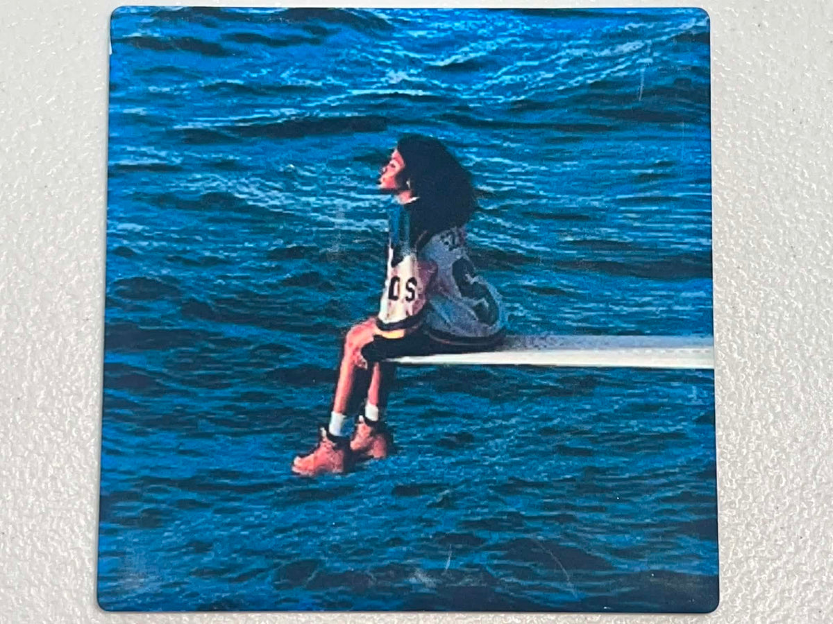 SZA SOS Vinyl Cover Coaster
