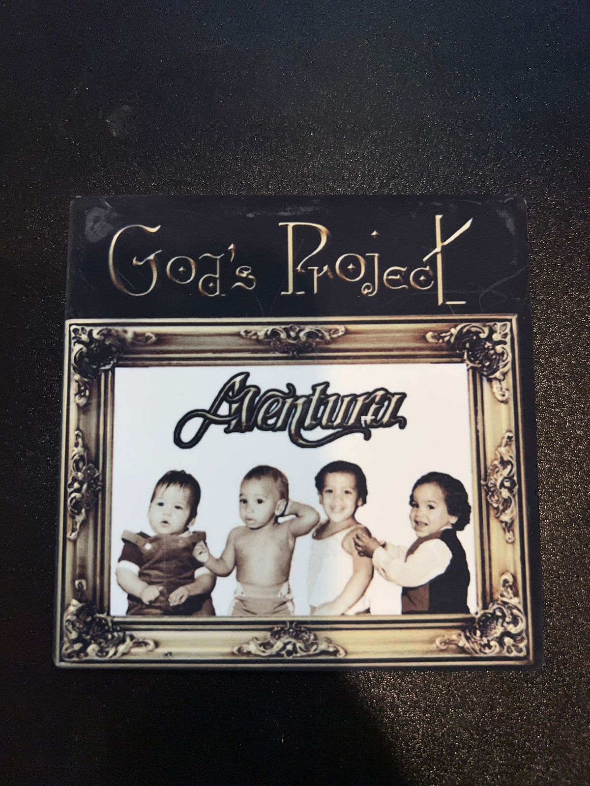 Aventura Gods Project Vinyl Cover Coaster