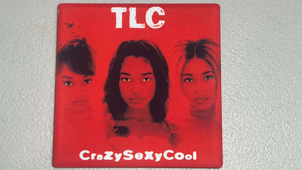 TLC CrazySexyCool Vinyl Cover Coaster