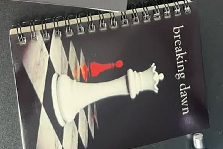 Breaking Dawn Chess Spiral Notebook