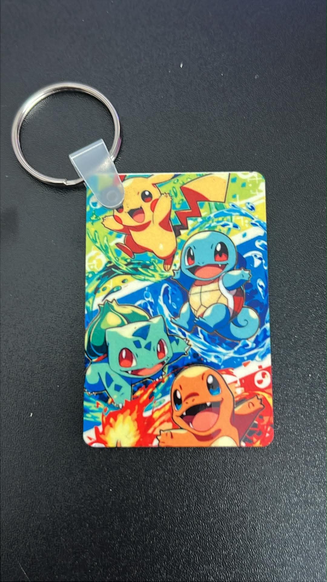 4 Pokes Keychain
